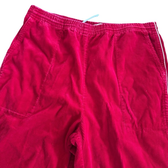 Vintage Andrew St. John Red Corduroy Pants Straight Cotton Retro M y2k - Picture 2 of 10